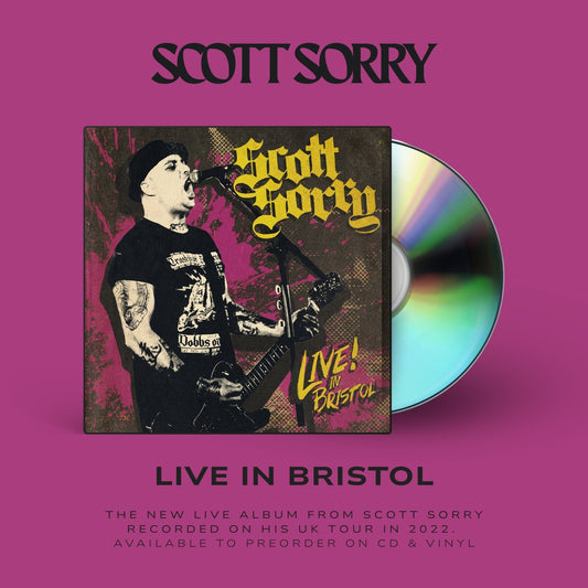 Scott Sorry - Live in Bristol CD