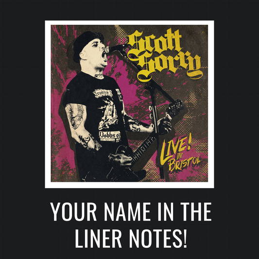 Your name in the Liner Notes + CD